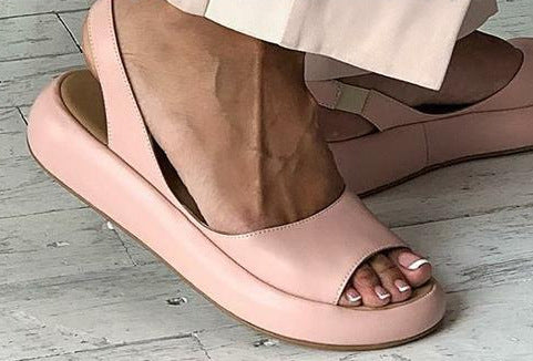 AD | Platta vår- och sommarsandaler för kvinnor