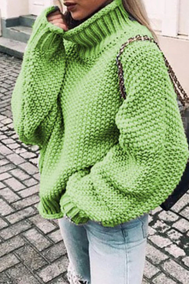 AD | Mysig överdimensionerad tröja med turtle-neck