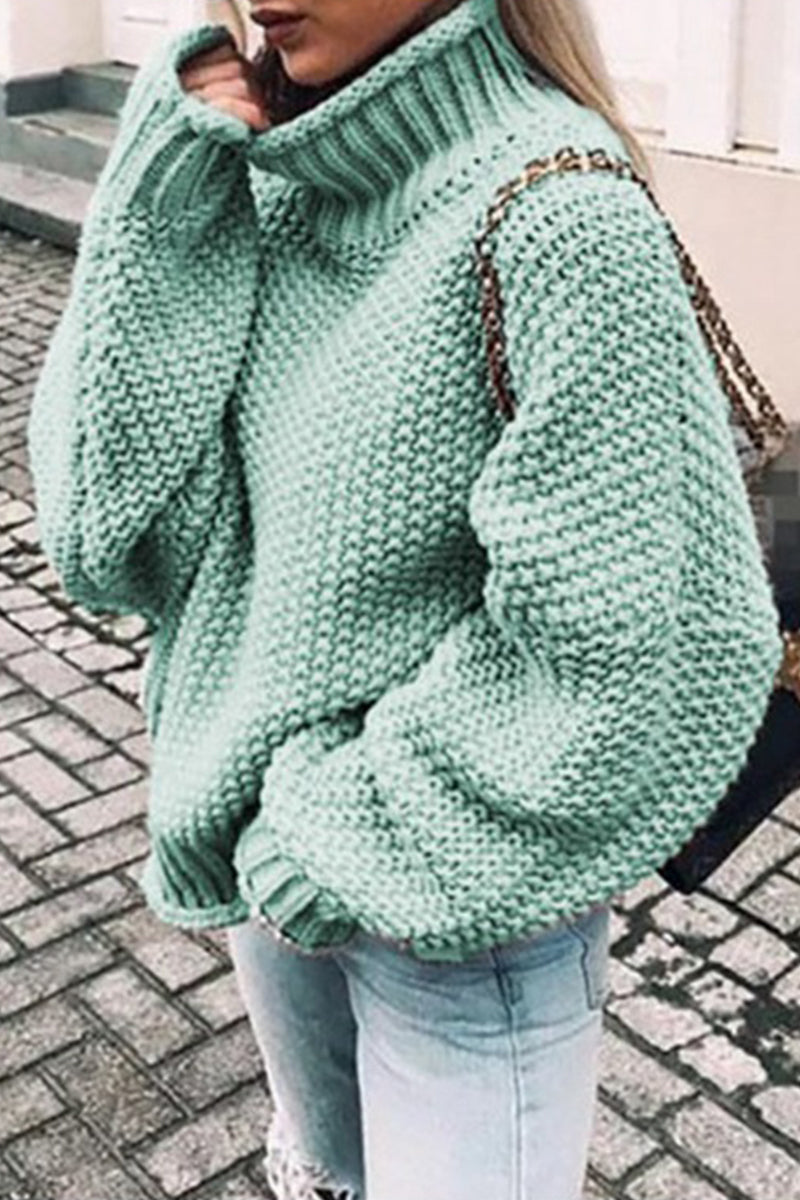 AD | Mysig överdimensionerad tröja med turtle-neck