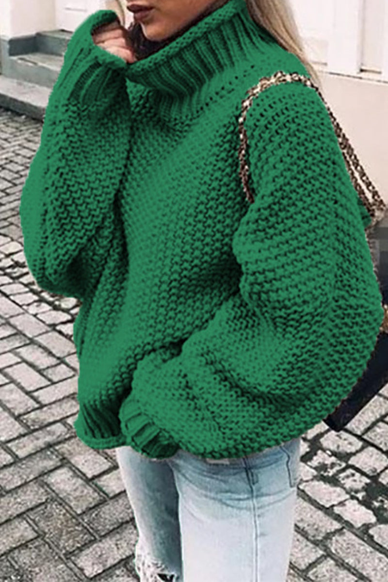 AD | Mysig överdimensionerad tröja med turtle-neck