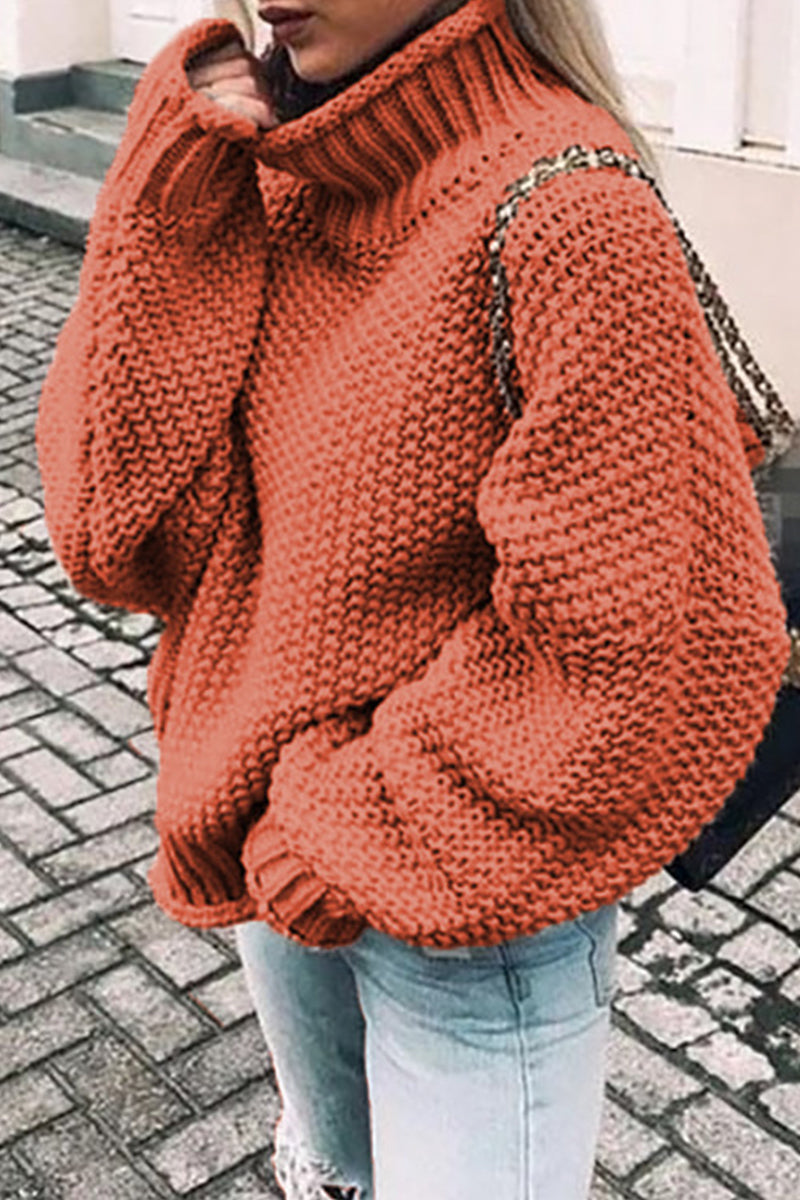 AD | Mysig överdimensionerad tröja med turtle-neck