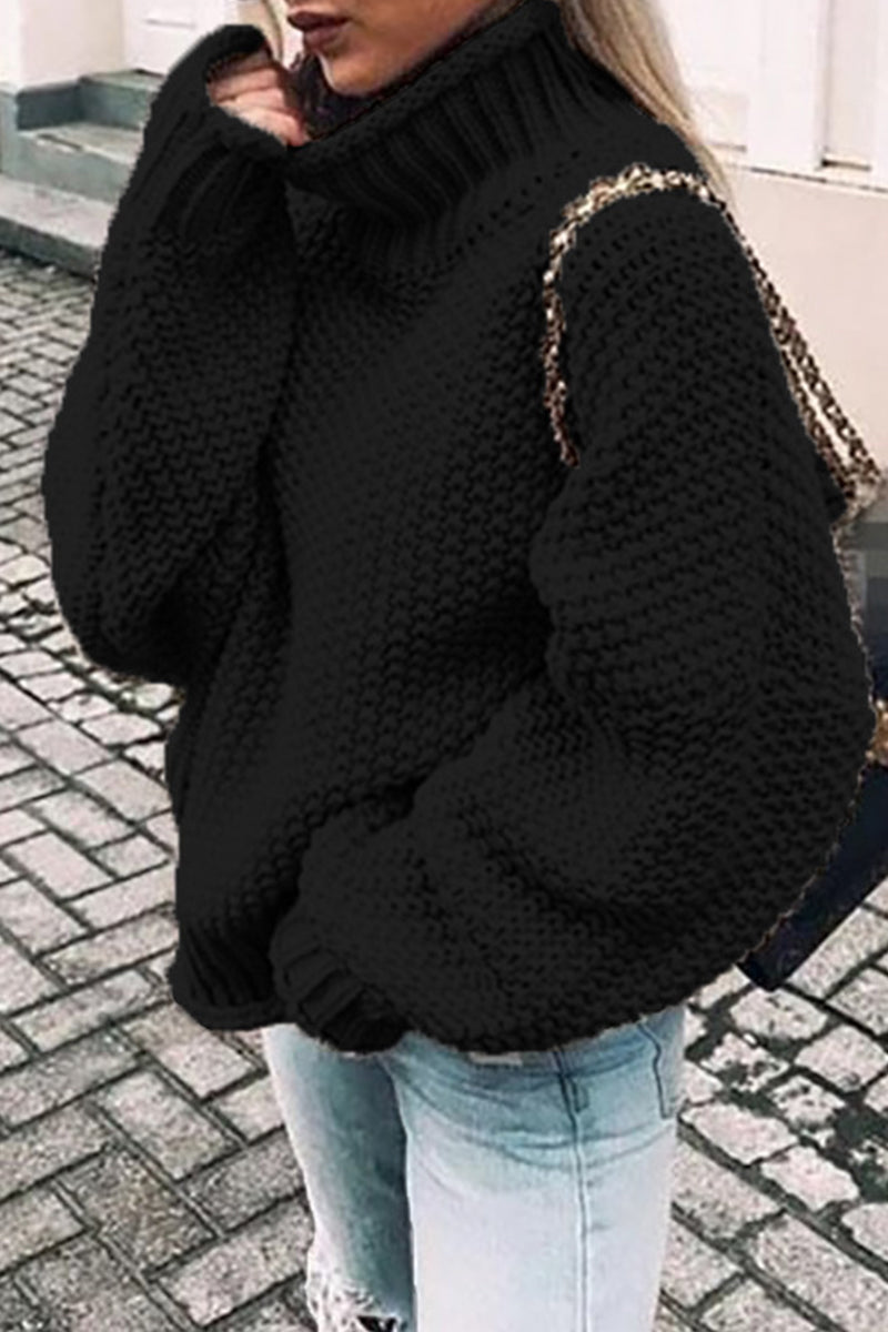 AD | Mysig överdimensionerad tröja med turtle-neck