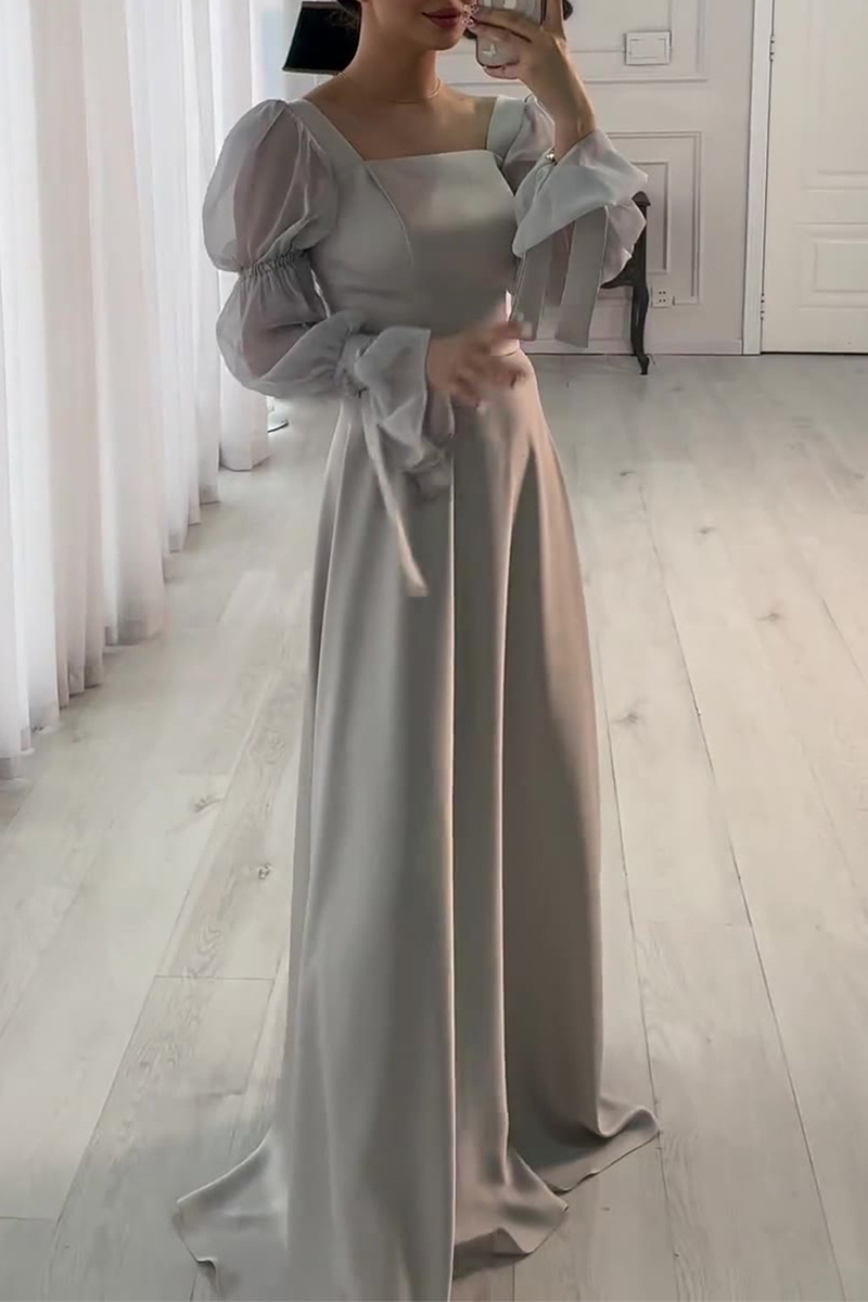 AD | Eleganta, enkla aftonklänningar med spets och fyrkantig halsringning av kändisar