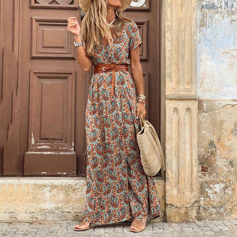 AD | Boho maxiklänning med slits