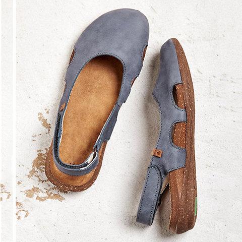 AD | Sandaler med remmar med sling-back