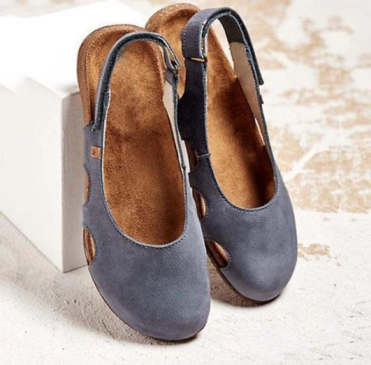 AD | Sandaler med remmar med sling-back