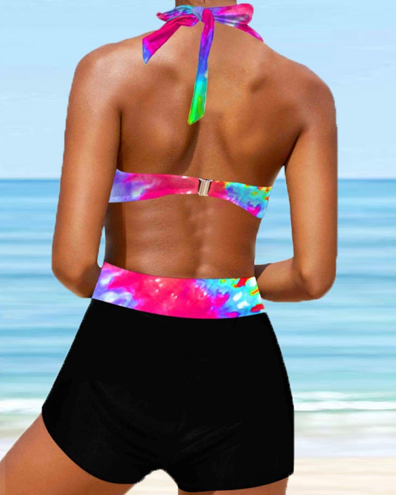 AD | Neckholder Crossbikini med band
