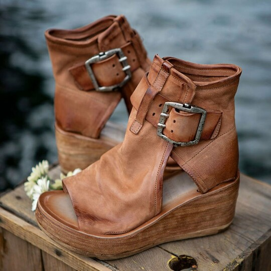 AD | Boho kilformade sandaler