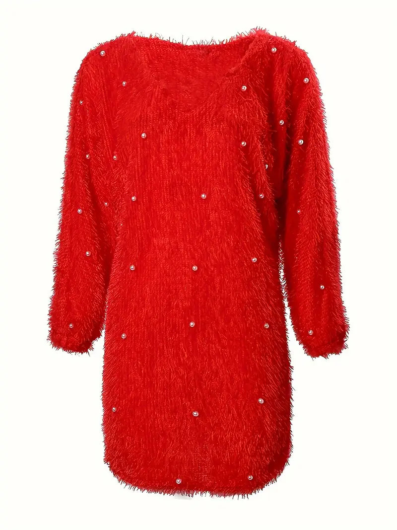AD | Mysig stickad jumperklänning
