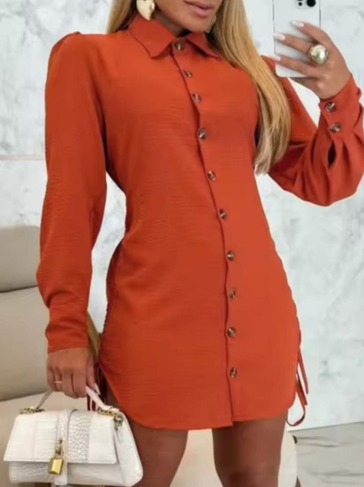 AD | Elegant skjortklänning