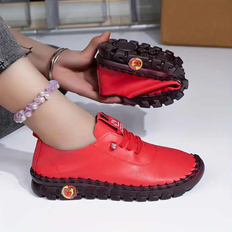 AD | ENFÄRGADE CASUAL SNEAKERS FÖR KVINNOR