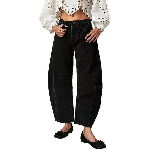 AD | Relaxed avsmalnande cargojeans