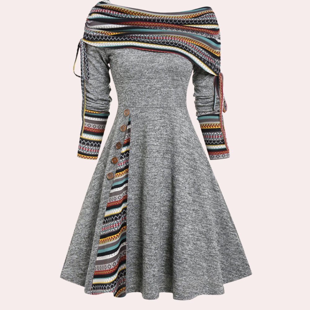 AD | Justerbar Off Shoulder-klänning för kvinnor