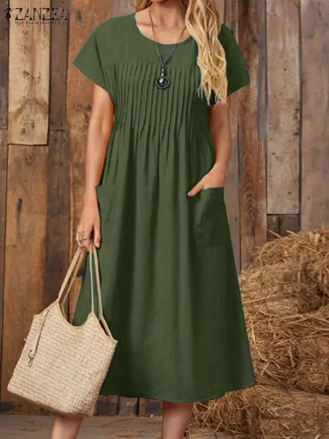 AD | Abigail vintage midiklänning