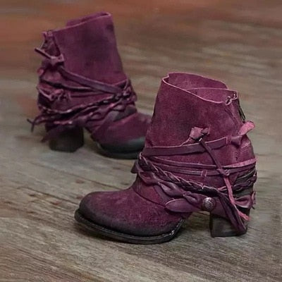 AD | Rustika boho-stövlar med omlott