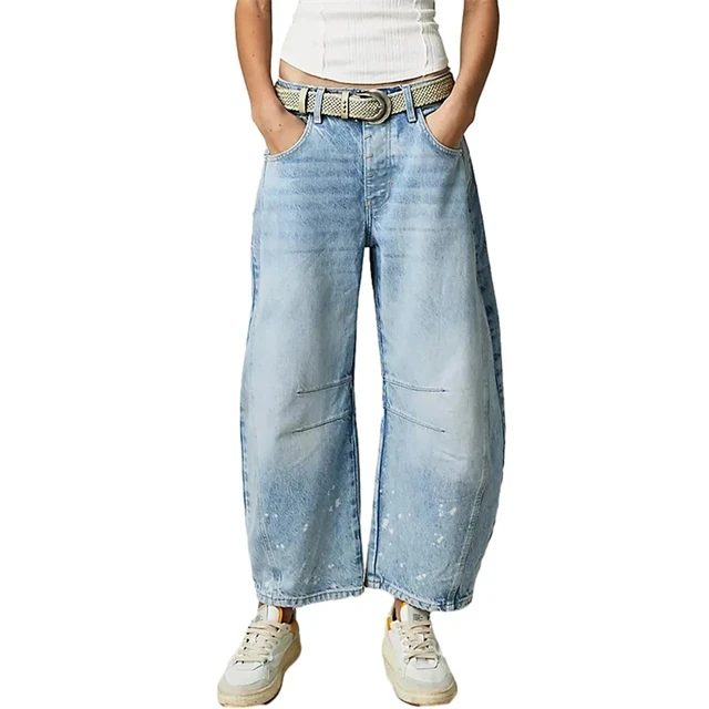 AD | Relaxed avsmalnande cargojeans