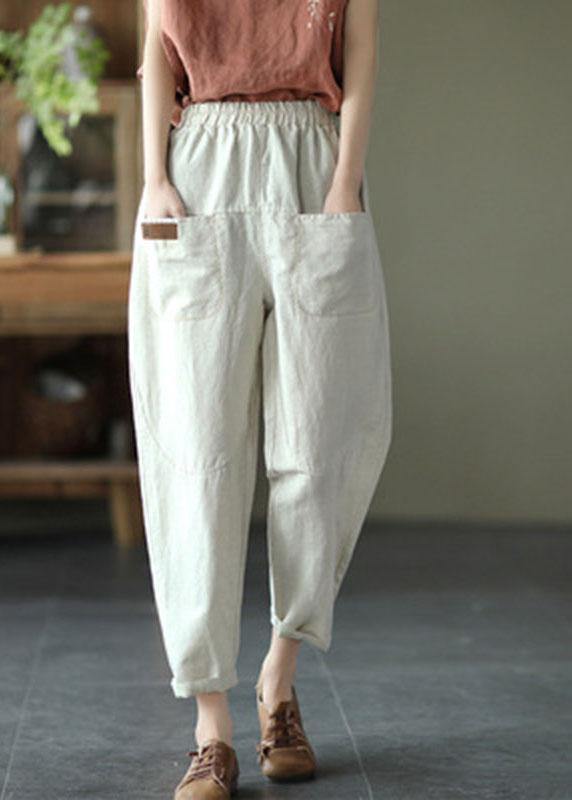 AD | Loose Yellow Loose Casual Sommarbyxor