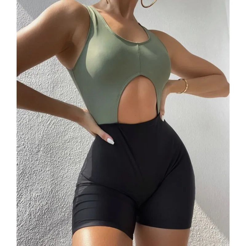 AD | Push Up Baddräkt Sommar Sexig One Piece Print