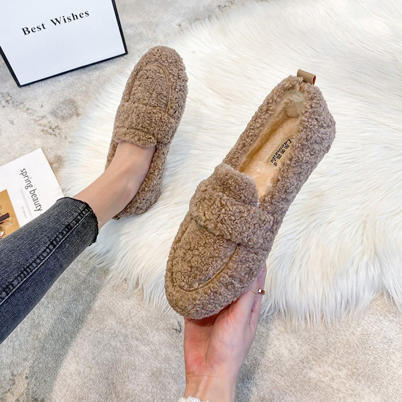 AD | Mysiga loafers i fuskpäls