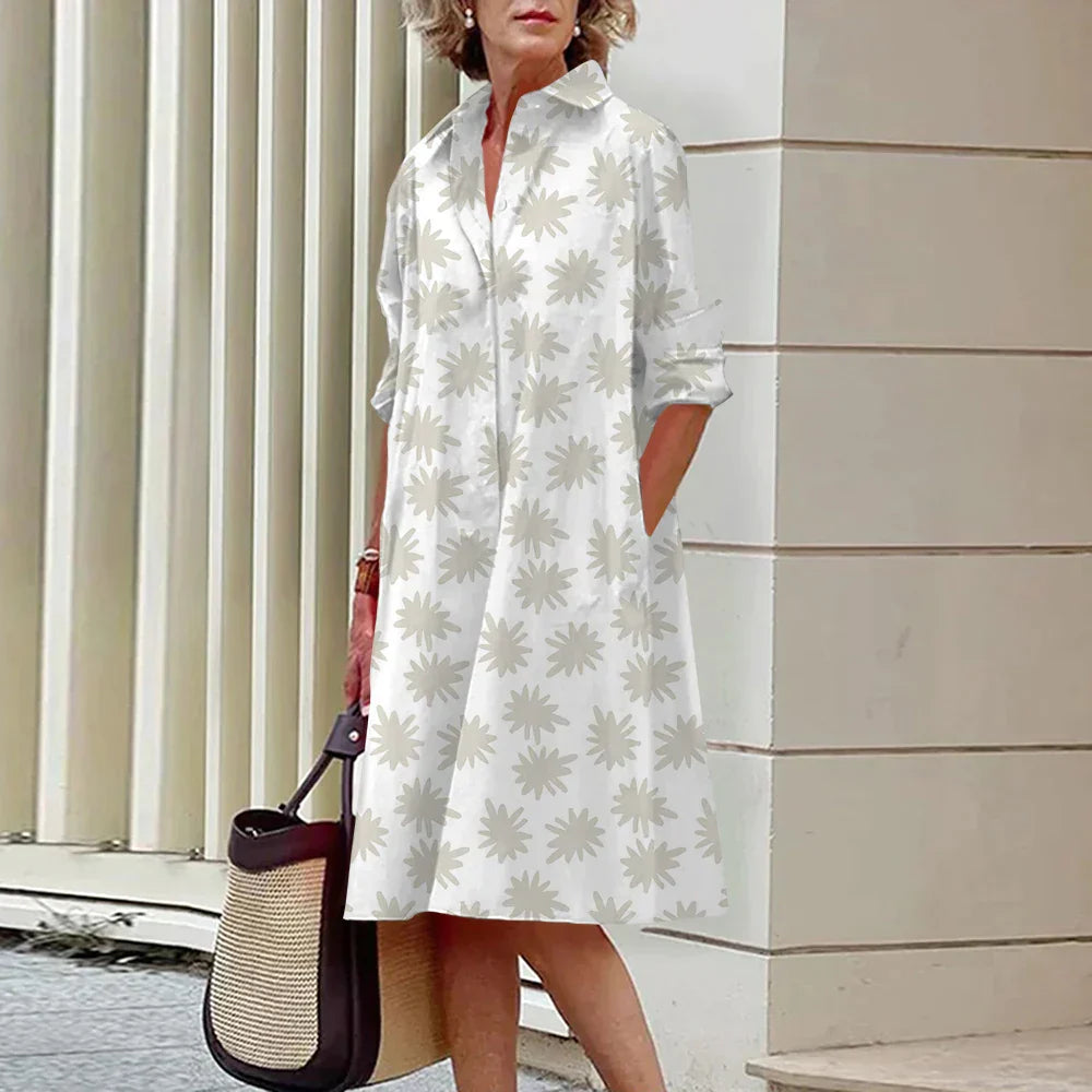 AD | Elegant skjortklänning