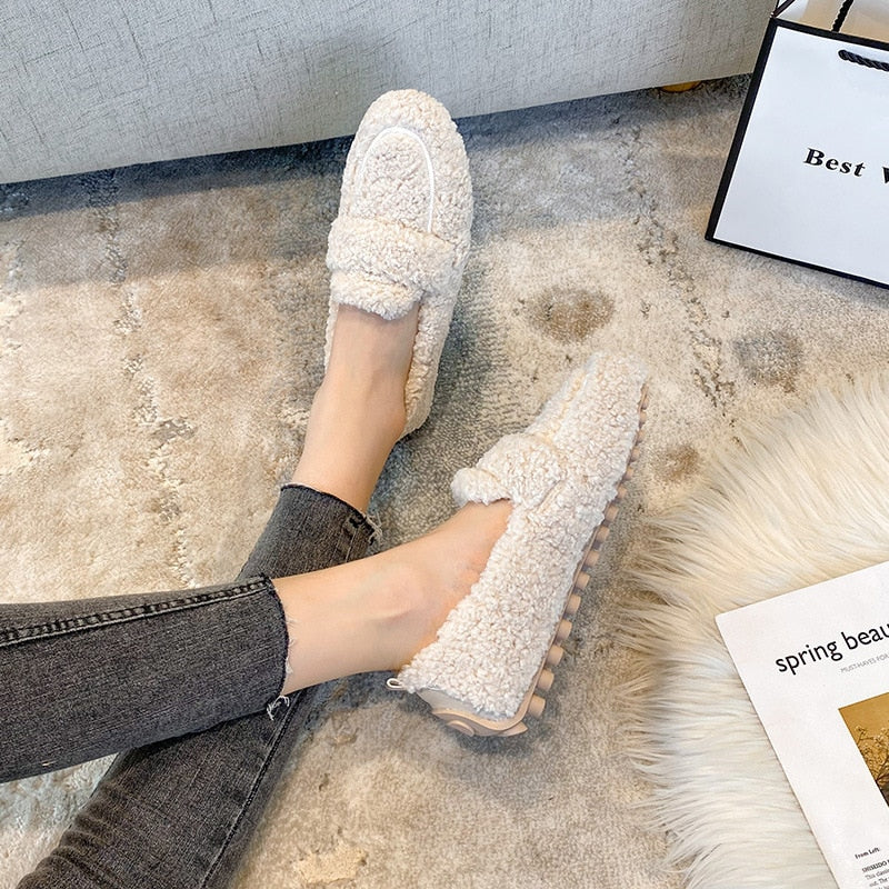 AD | Mysiga loafers i fuskpäls