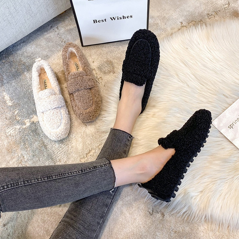 AD | Mysiga loafers i fuskpäls