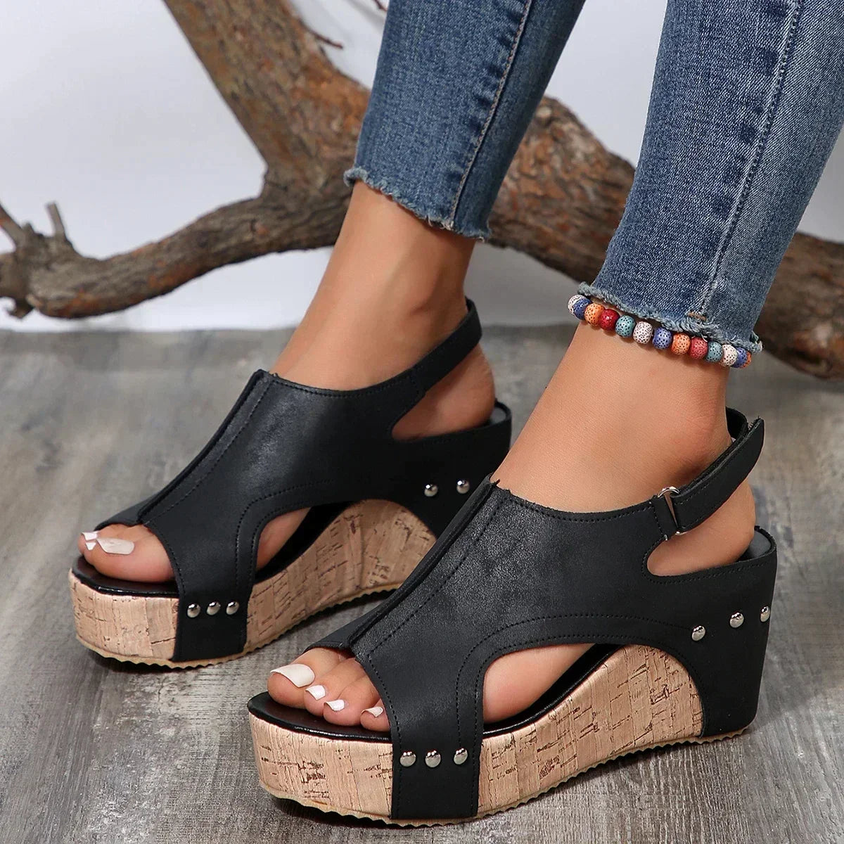 AD | Wedge-sandaler