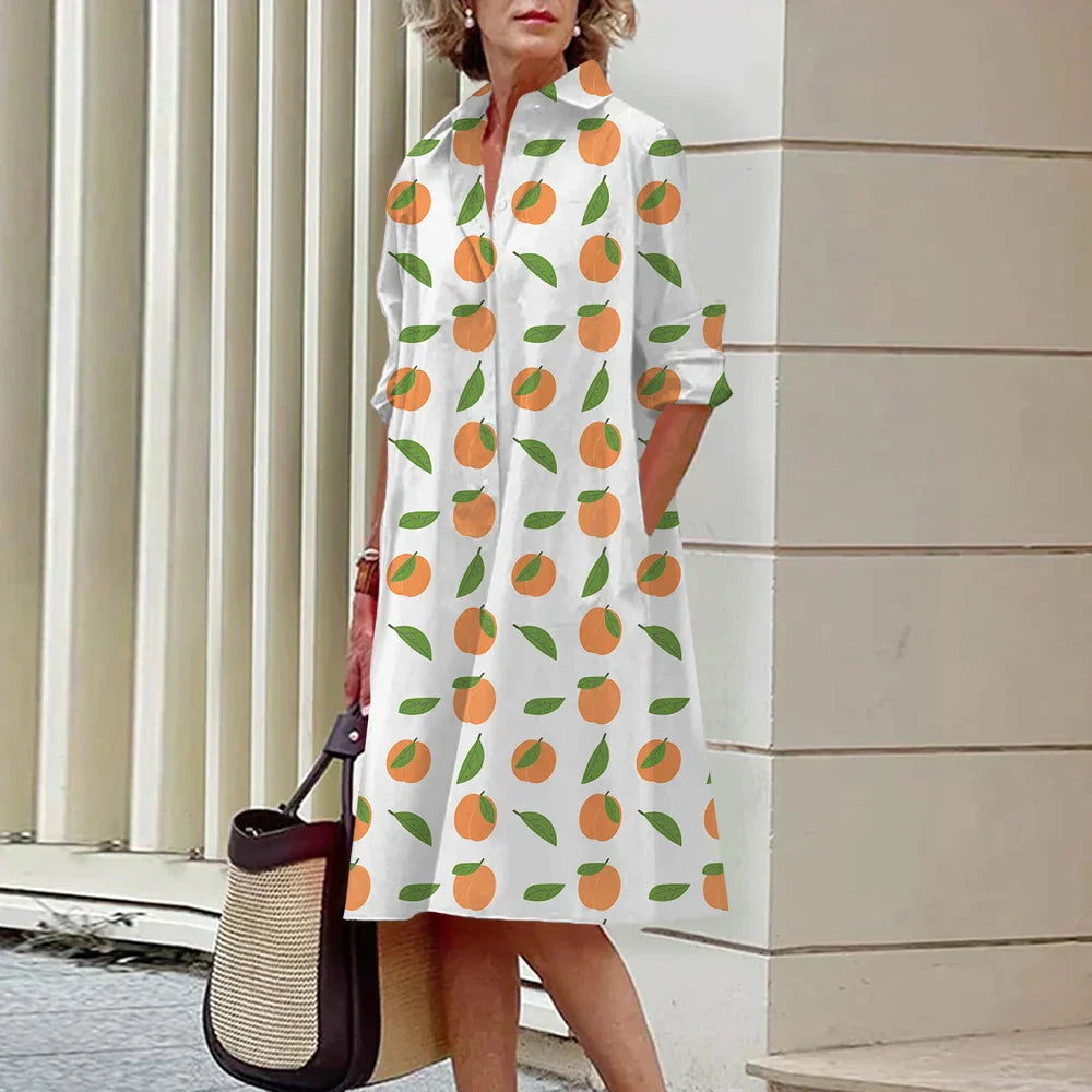 AD | Elegant skjortklänning