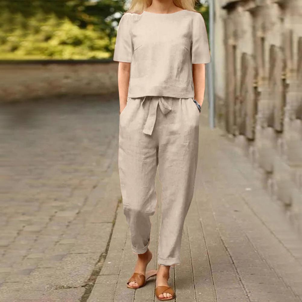 AD | Elegant, färgglatt 2-delat sommarset