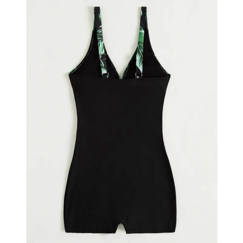 AD | Push Up Baddräkt Sommar Sexig One Piece Print