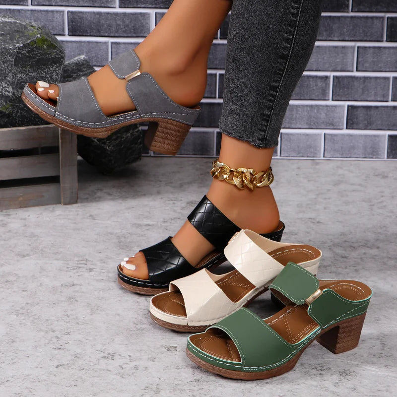 AD | Multifunktionella sandaler med blockklack