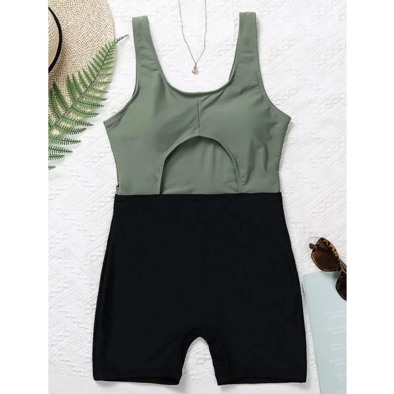 AD | Push Up Baddräkt Sommar Sexig One Piece Print