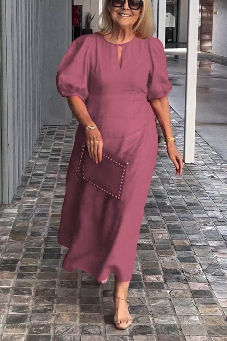 AD | Midiklänningar | Midiklänningar med ärmar | Midiklänningar för kvinnor | Eleganta midiklänningar