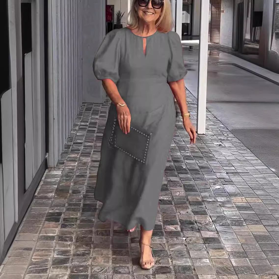 AD | Midiklänningar | Midiklänningar med ärmar | Midiklänningar för kvinnor | Eleganta midiklänningar