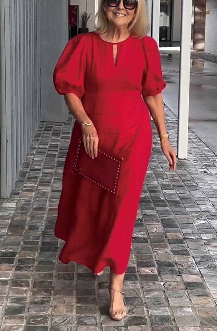 AD | Midiklänningar | Midiklänningar med ärmar | Midiklänningar för kvinnor | Eleganta midiklänningar