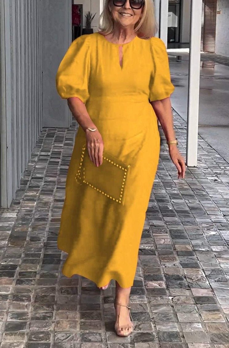 AD | Midiklänningar | Midiklänningar med ärmar | Midiklänningar för kvinnor | Eleganta midiklänningar