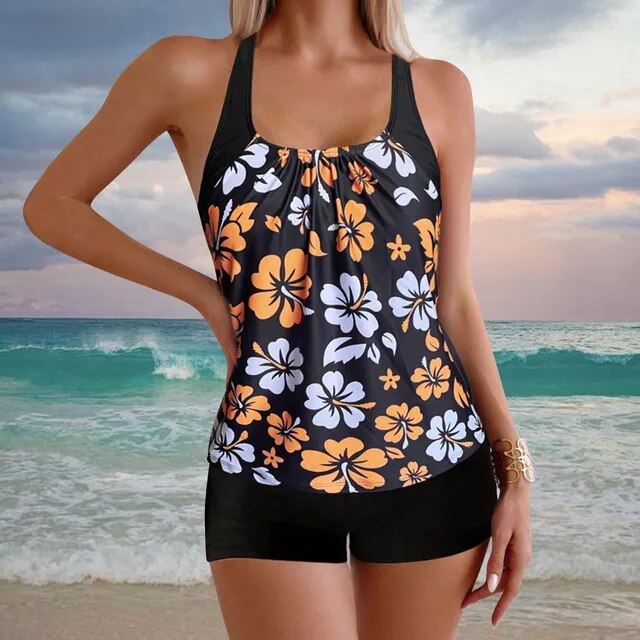 AD | Snygg & trendig tankini baddräkt