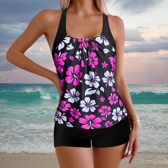 AD | Snygg & trendig tankini baddräkt