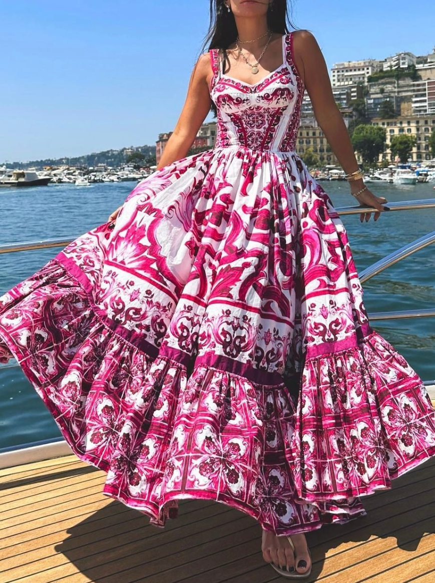 AD | Mode catwalk klänning