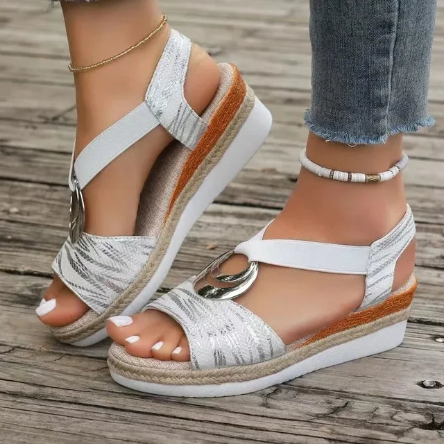 AD | Sandaler med kilklack
