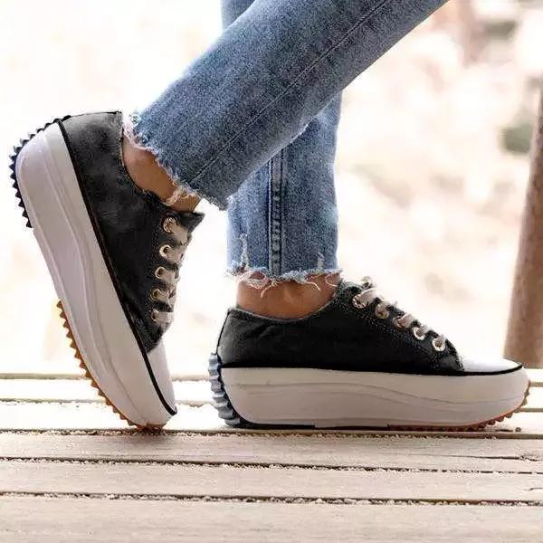 AD | Eleganta sneakers med plattform