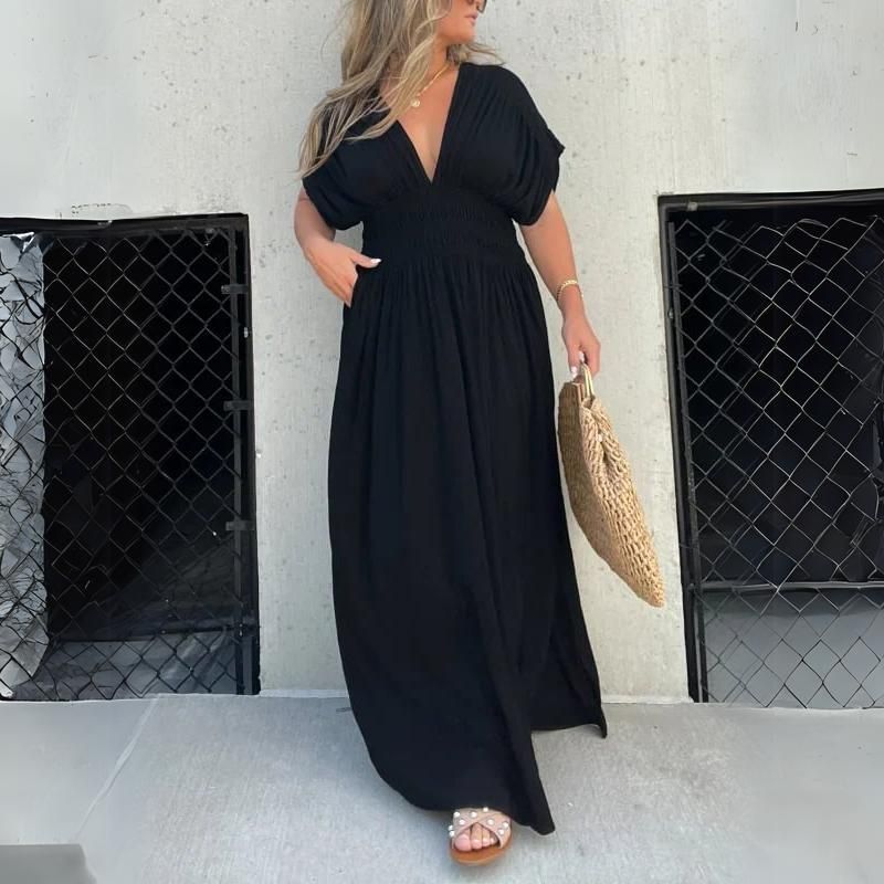 AD | Elegant långklänning