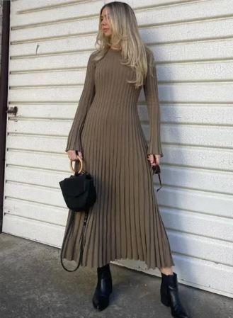 AD | Klassisk och elegant vinterklänning