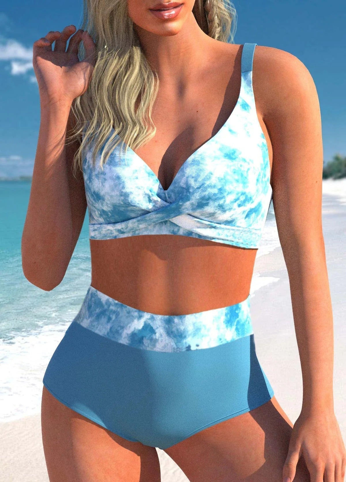 AD | Prickig & randig bikini