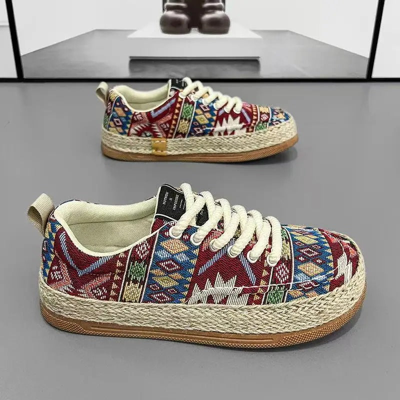 AD | Espadrillesneakers med tryck