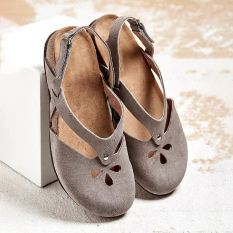 AD | Sandaler med remmar med sling-back