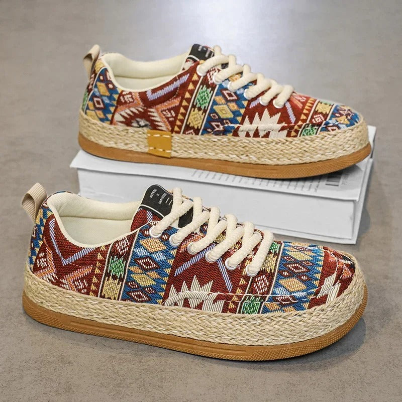 AD | Espadrillesneakers med tryck