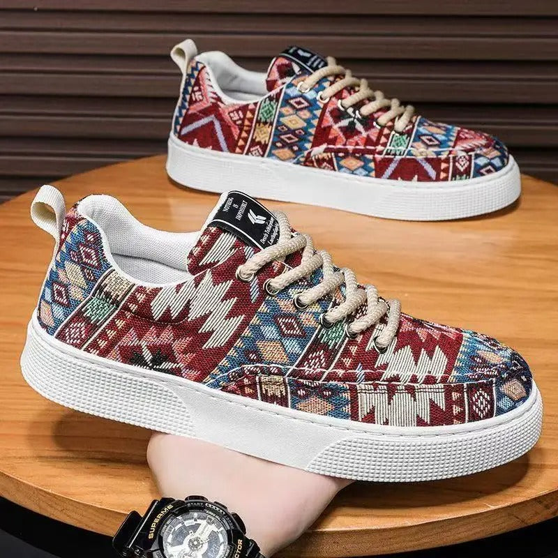AD | Espadrillesneakers med tryck
