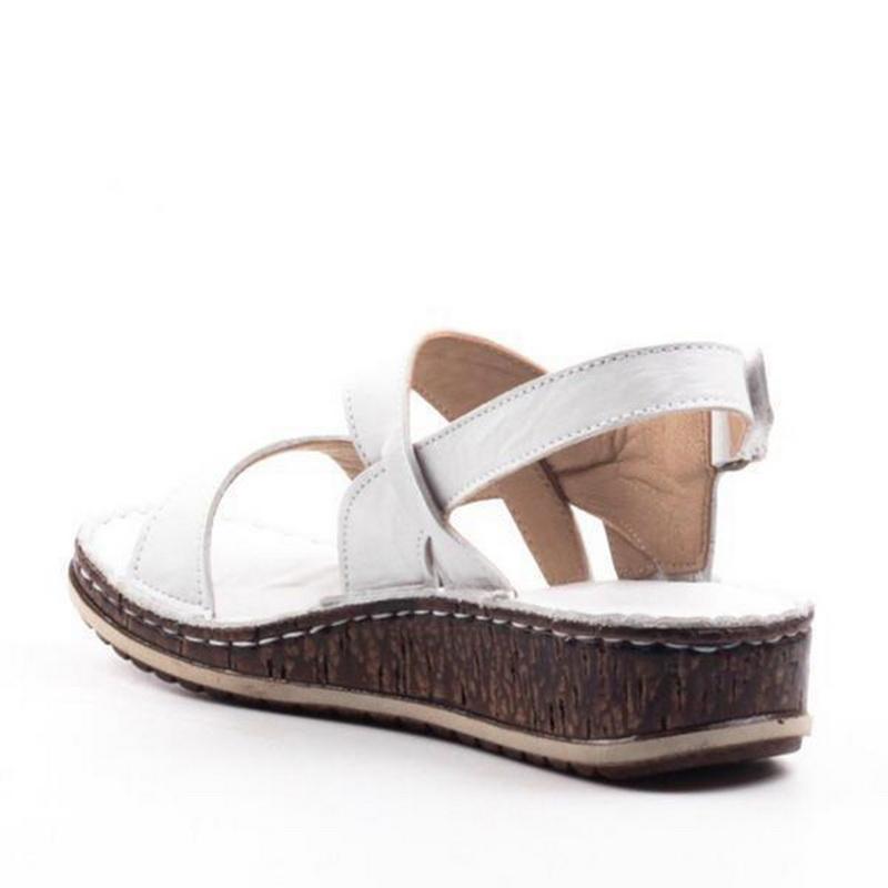 AD | Bekväma kilformade sandaler med justerbara remmar