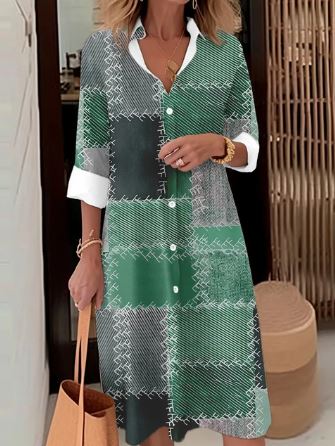 AD | Elegant skjortklänning